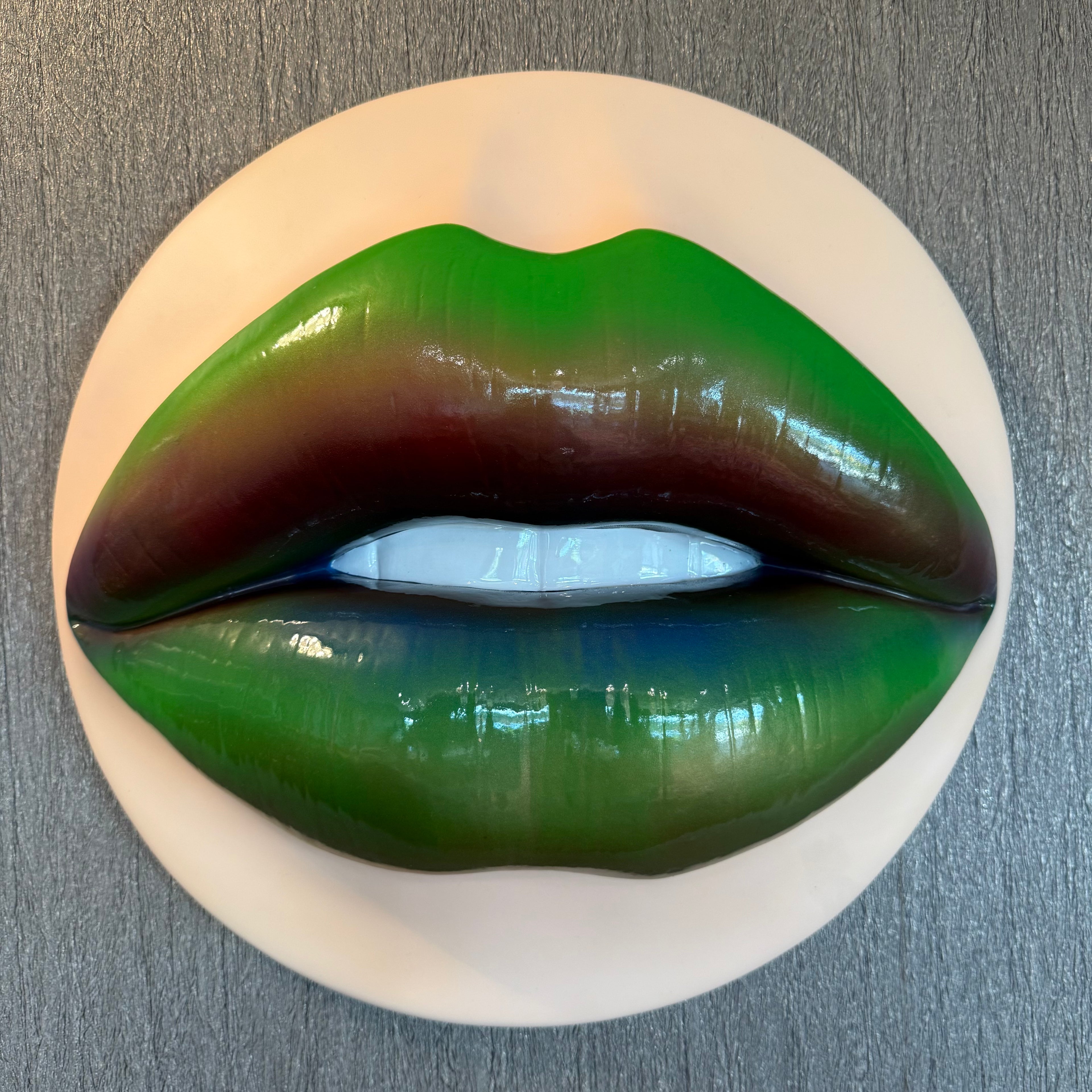 Aurora Parted Lips Sculpture